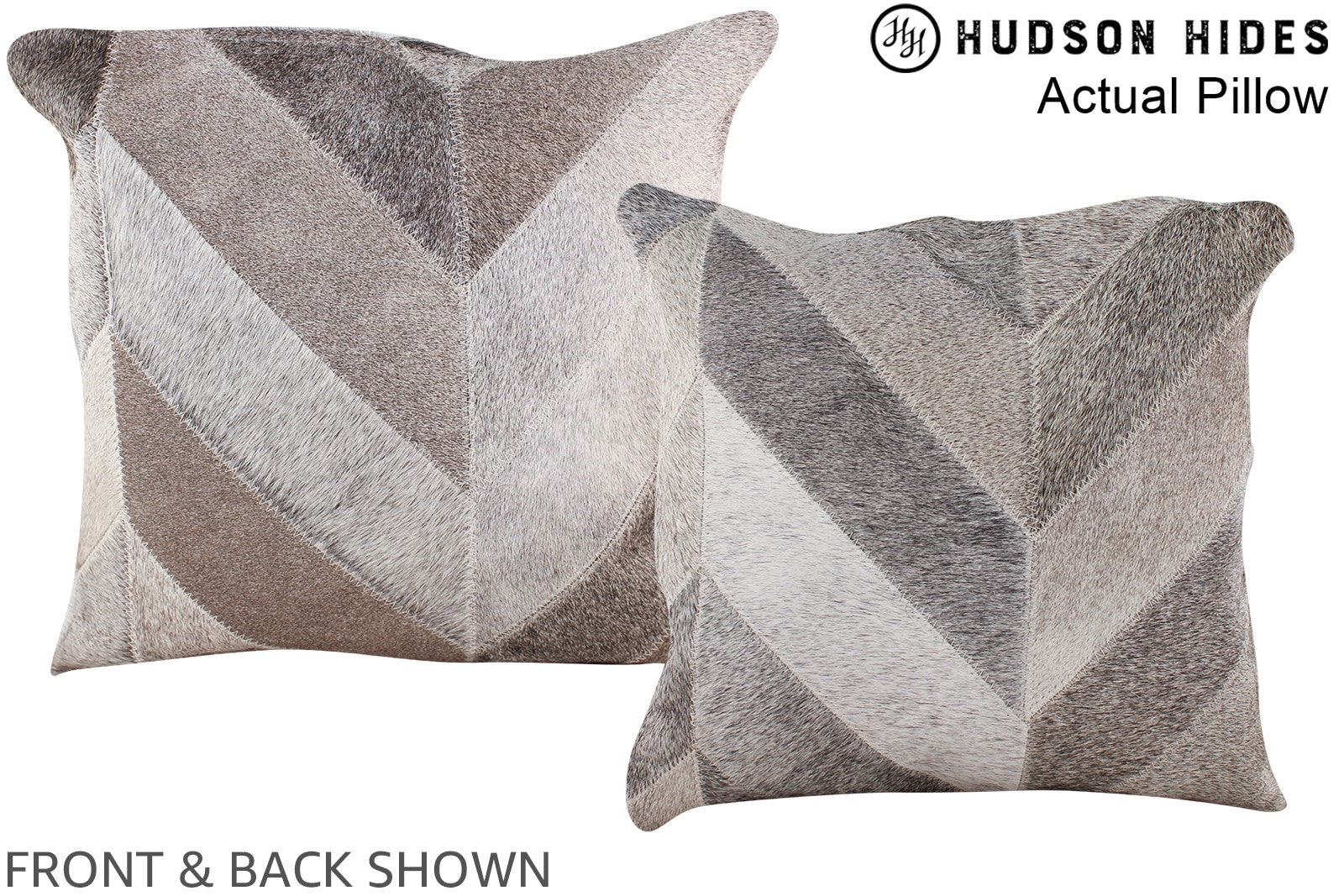 Patchwork Cowhide Pillow #A13531