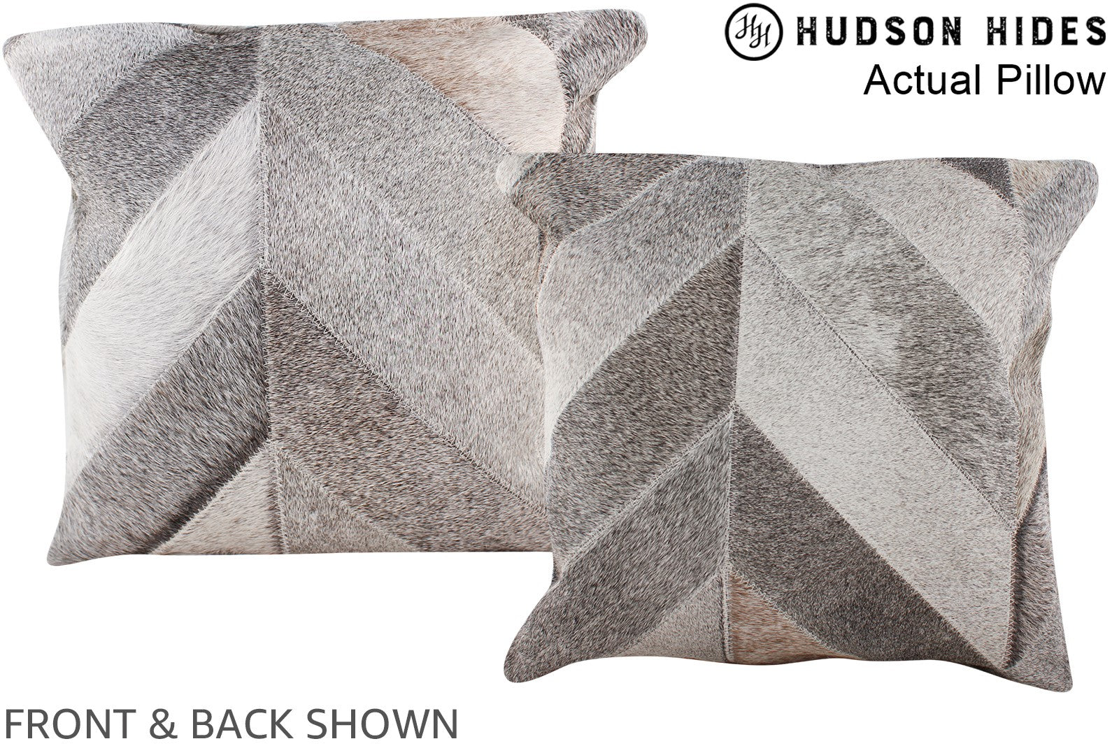 Patchwork Cowhide Pillow #A13571