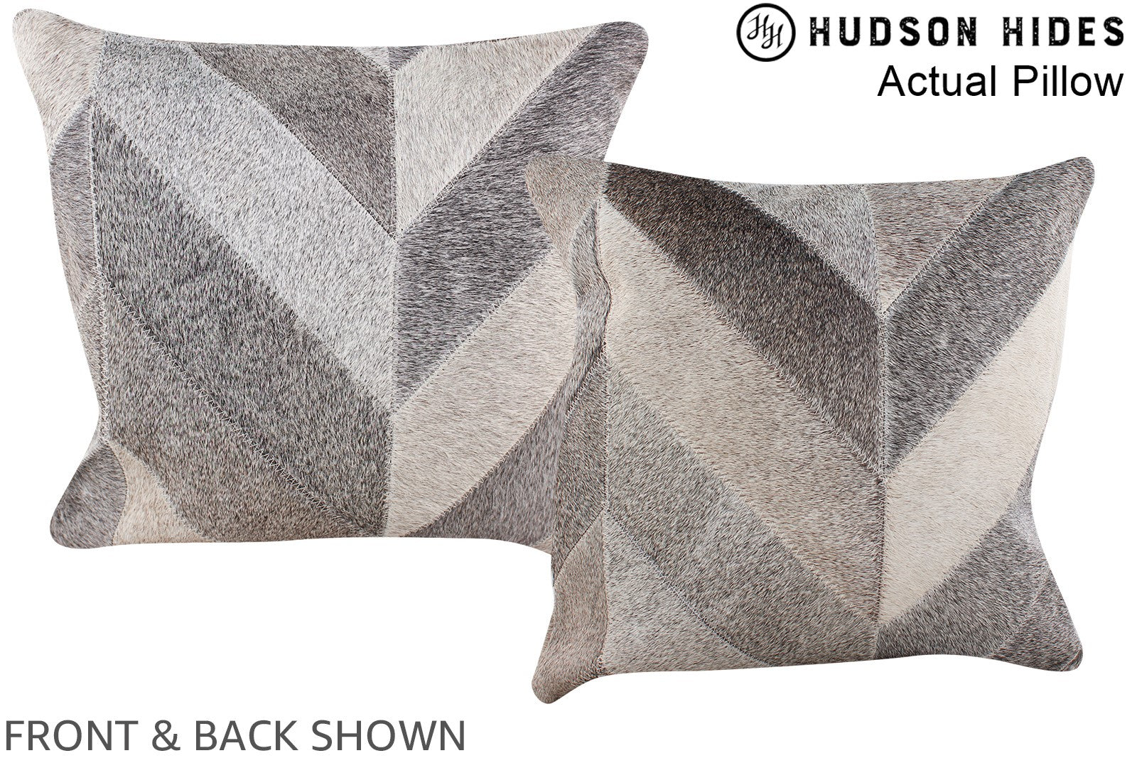 Patchwork Cowhide Pillow #A13572