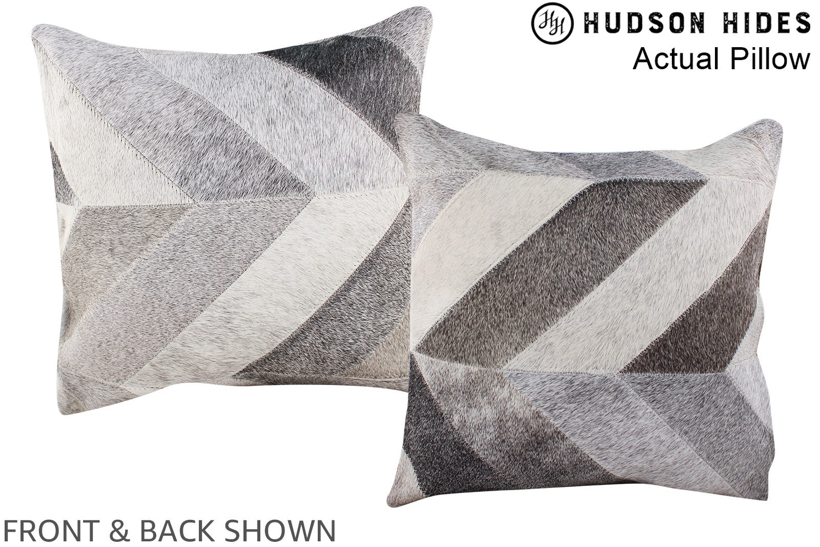 Patchwork Cowhide Pillow #A13651