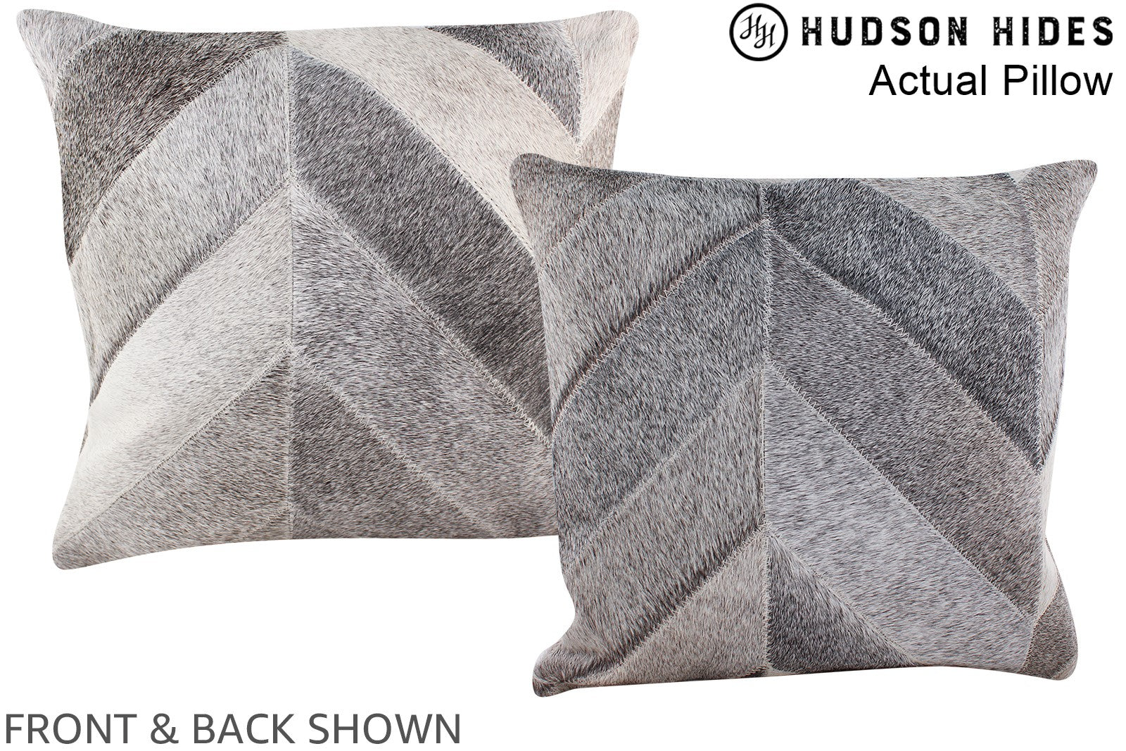 Patchwork Cowhide Pillow #A13656