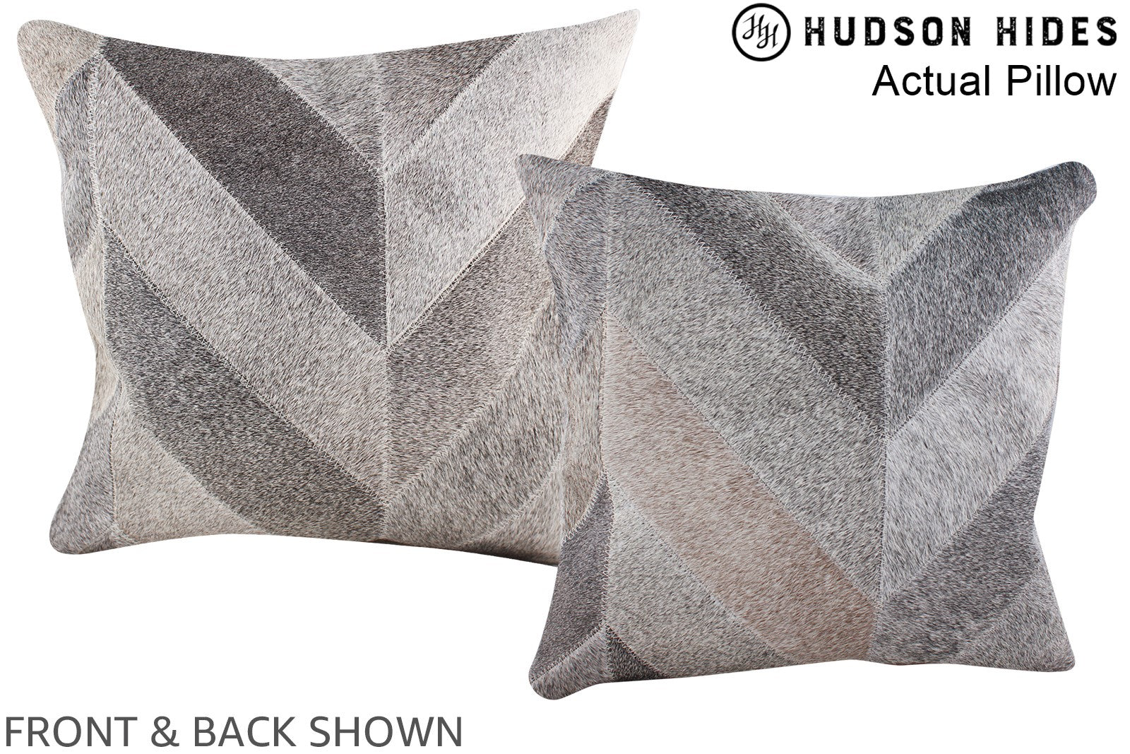 Patchwork Cowhide Pillow #A13657