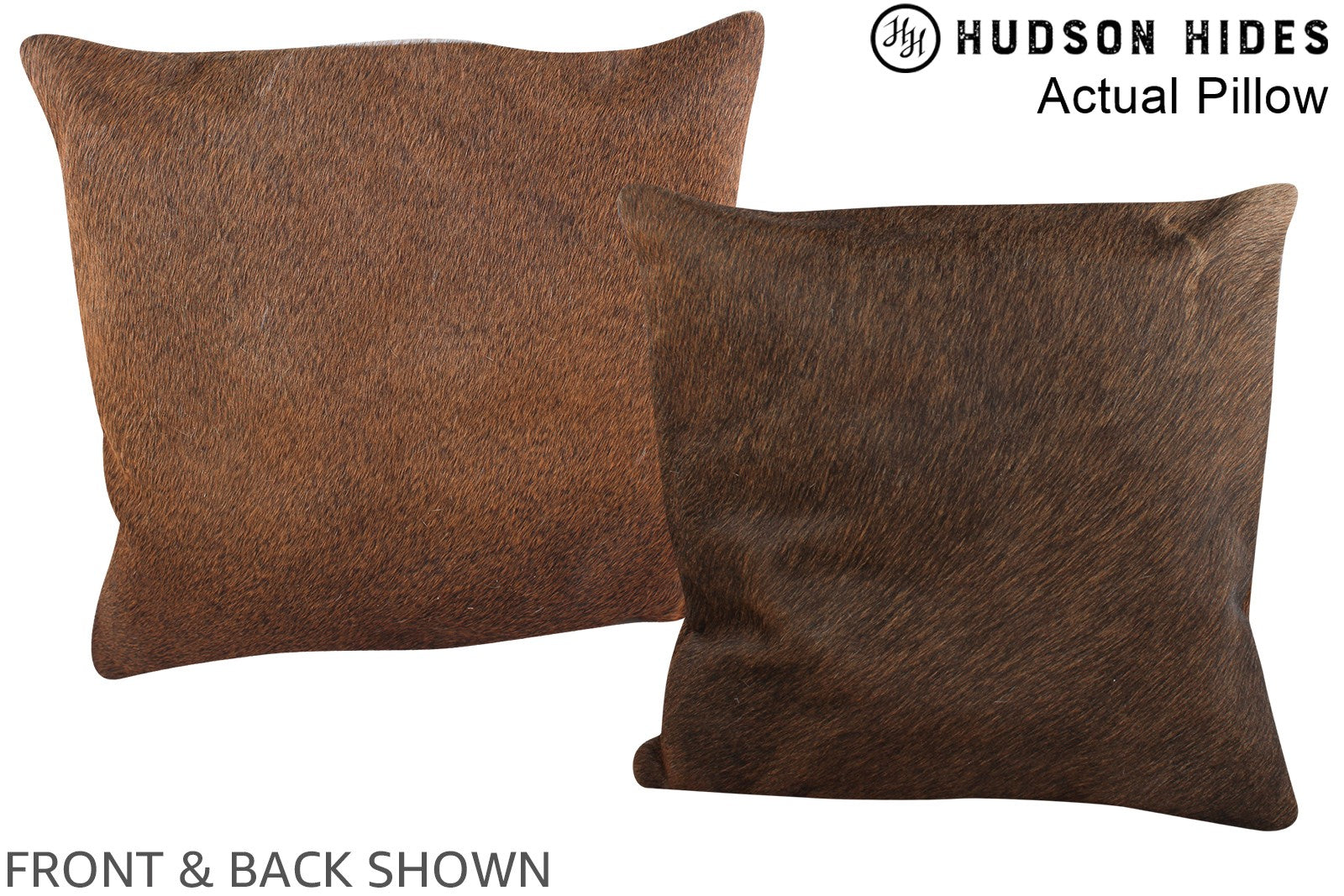 Taupe Cowhide Pillow #A13702