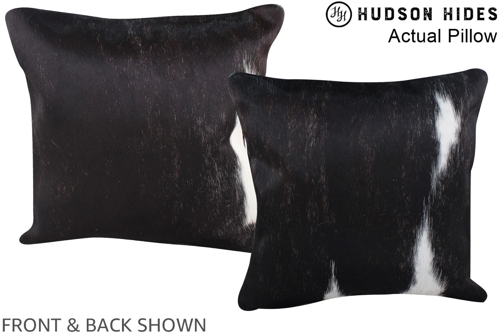 Black and White Cowhide Pillow #A14005