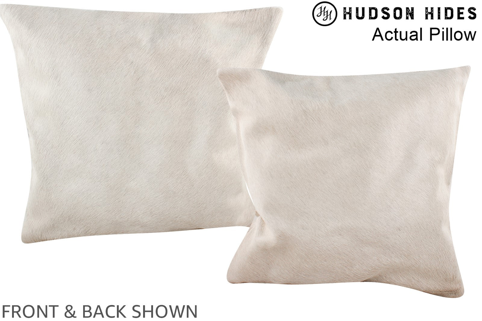 Champagne Cowhide Pillow #A14096