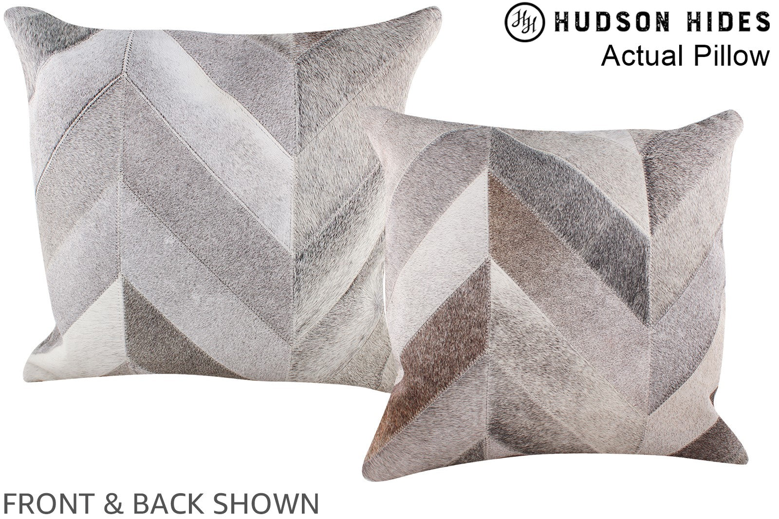 Patchwork Cowhide Pillow #A14247