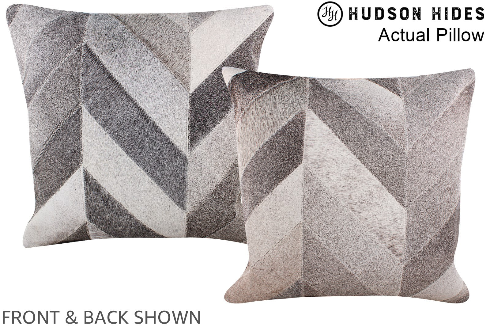 Patchwork Cowhide Pillow #A14252