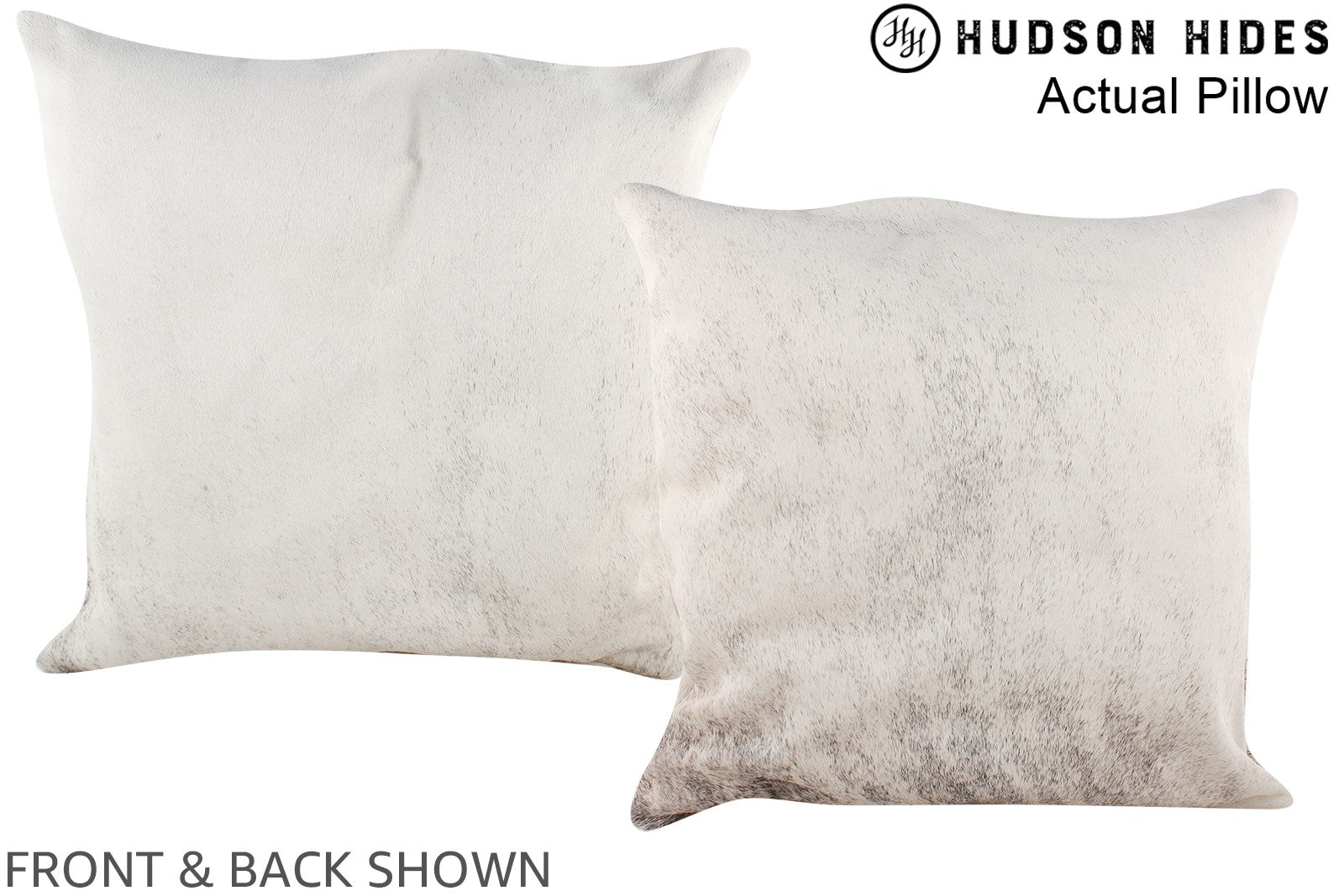 Grey Cowhide Pillow #A14255