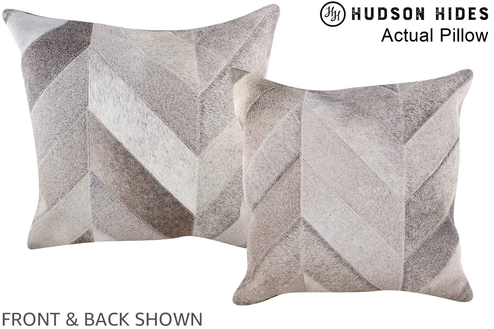 Patchwork Cowhide Pillow #A14258