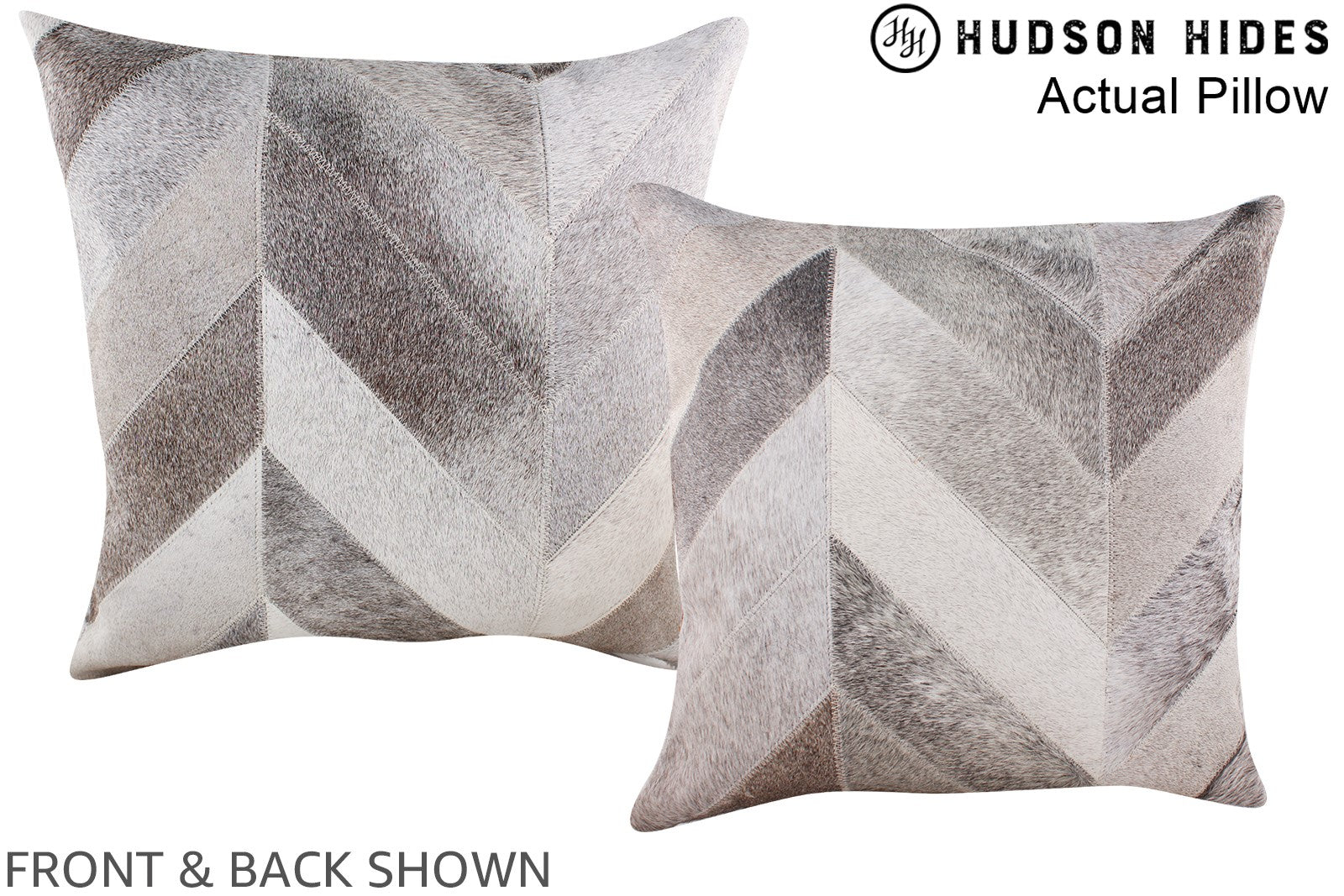 Patchwork Cowhide Pillow #A14263