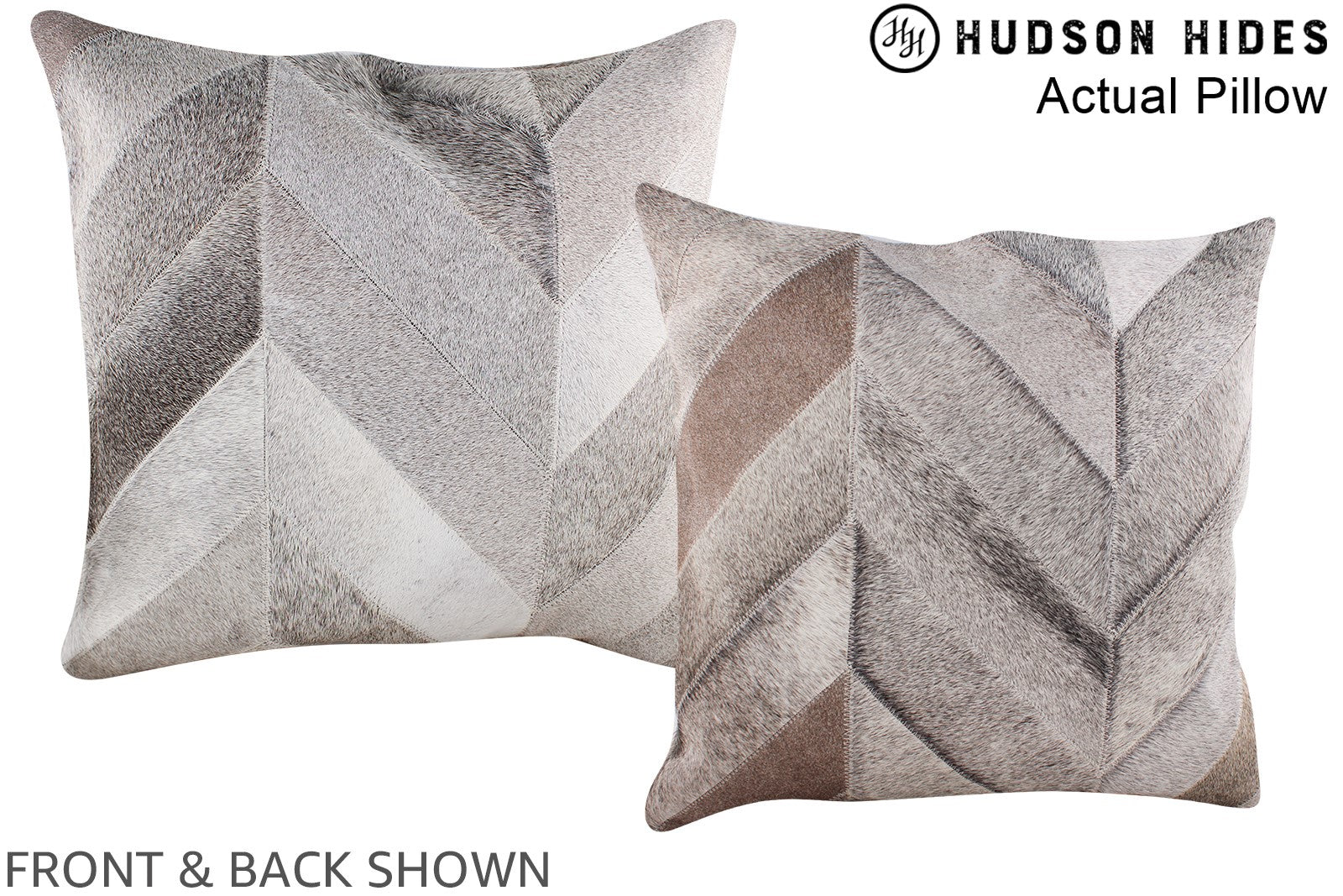 Patchwork Cowhide Pillow #A14264