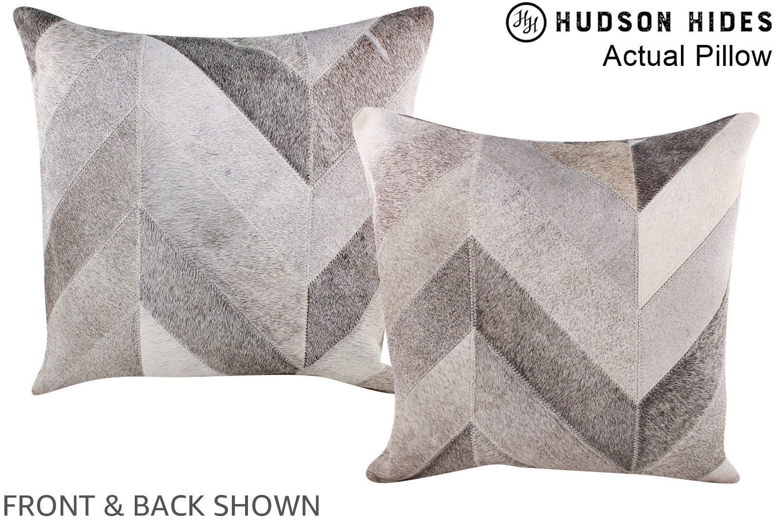 Patchwork Cowhide Pillow #A14267