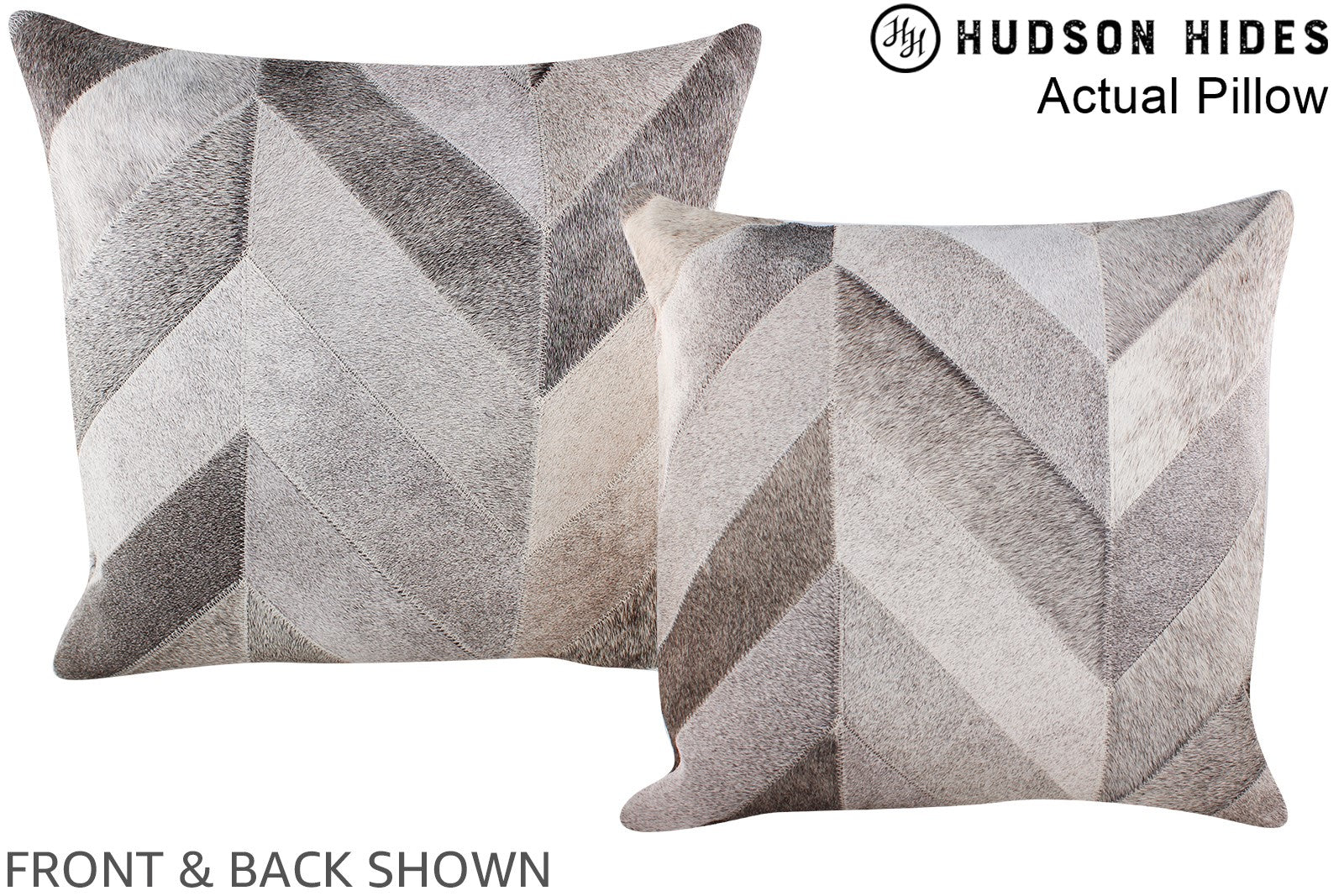 Patchwork Cowhide Pillow #A14268