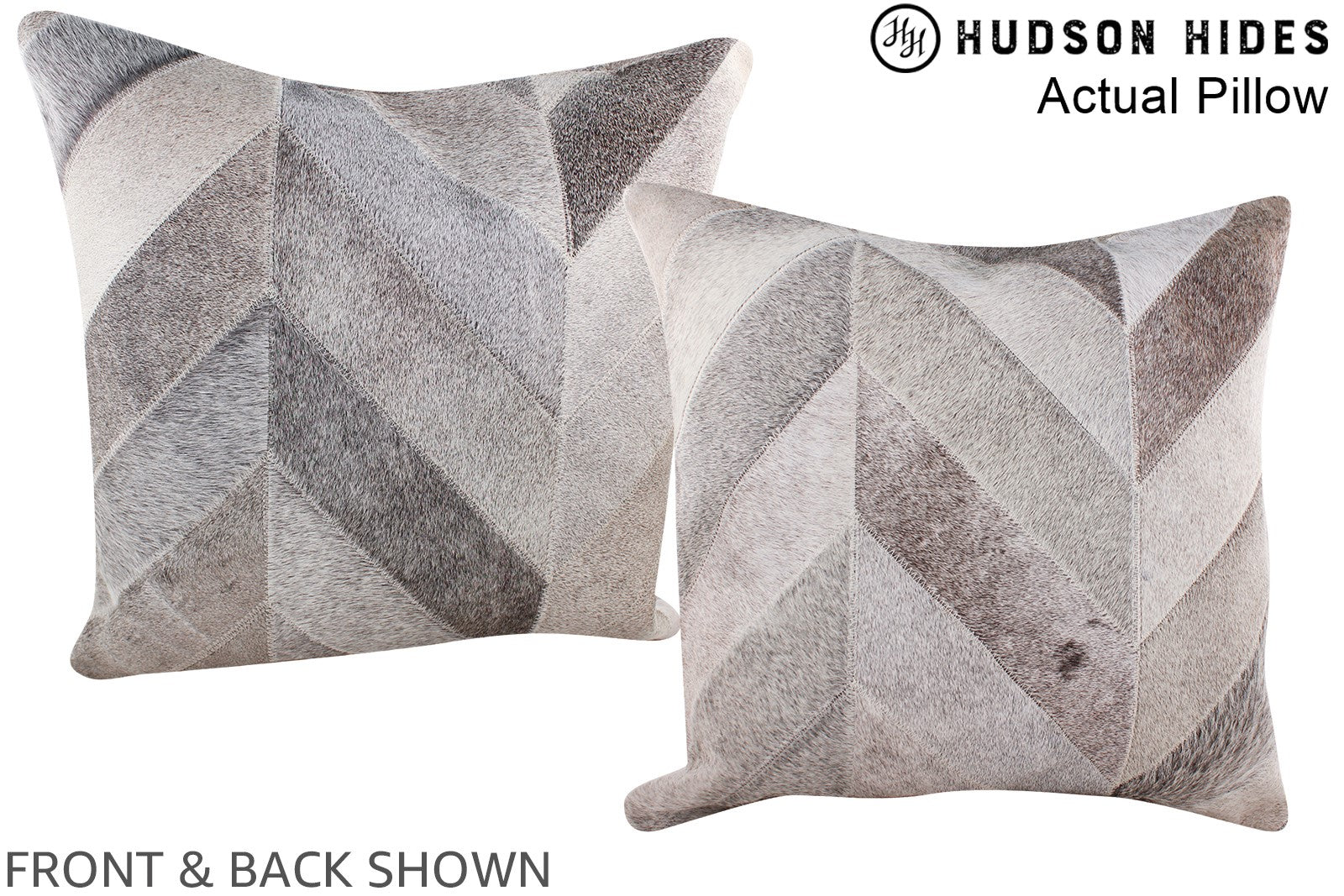 Patchwork Cowhide Pillow #A14269