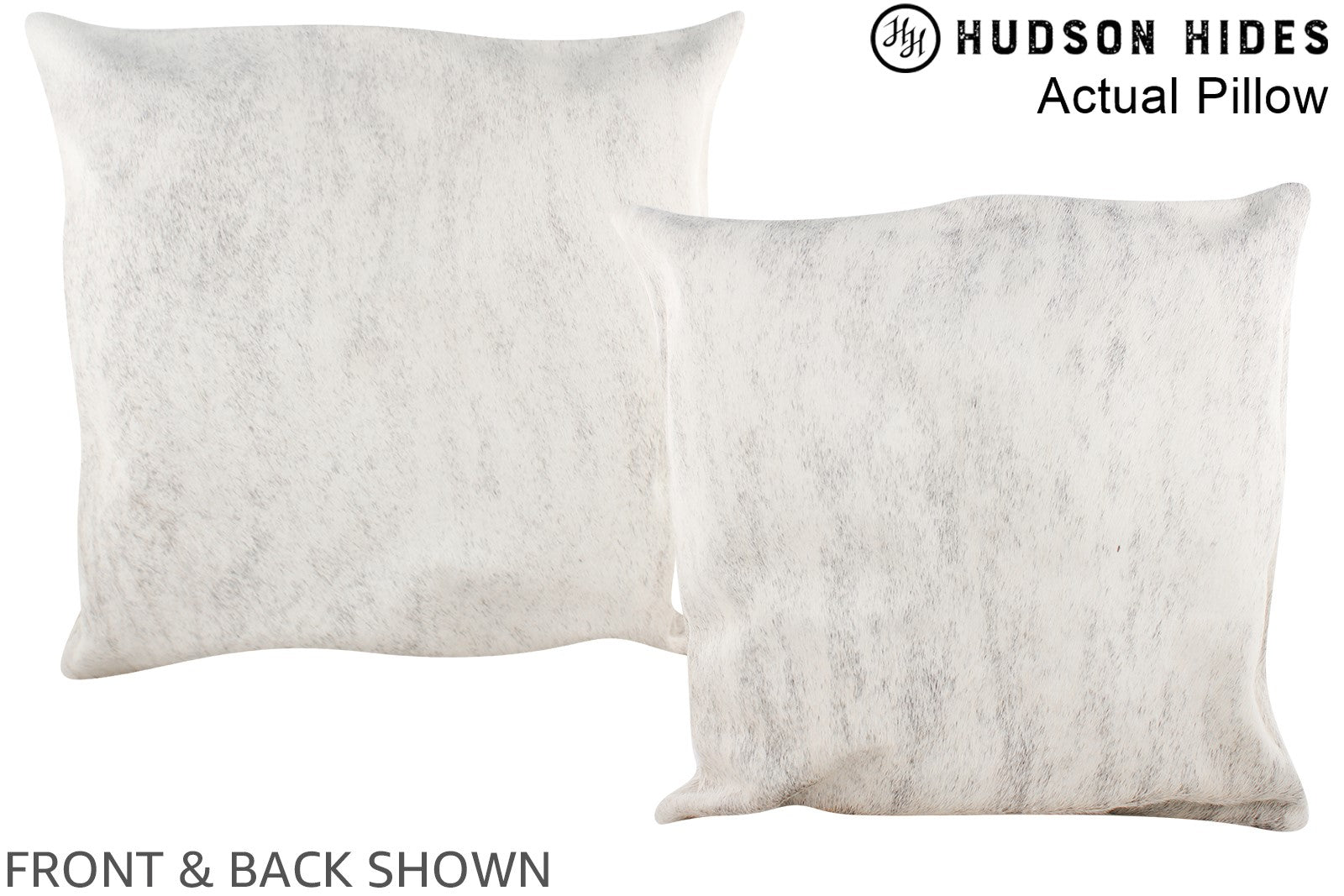 Grey Cowhide Pillow #A14297