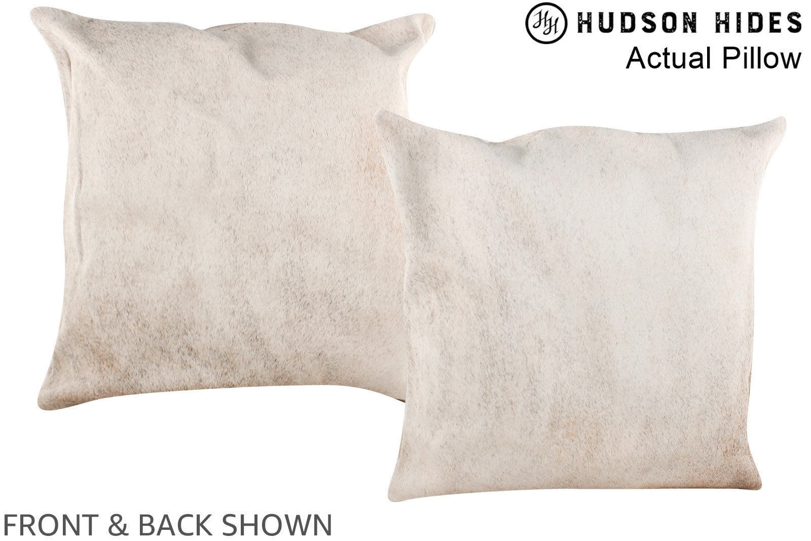 Grey Cowhide Pillow #A14309