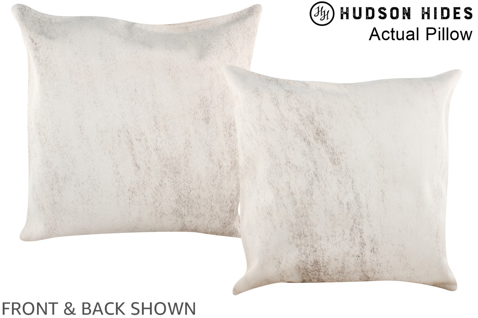 Grey Cowhide Pillow #A14313