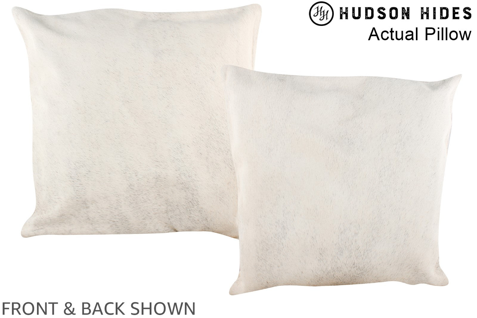 Grey Cowhide Pillow #A14318