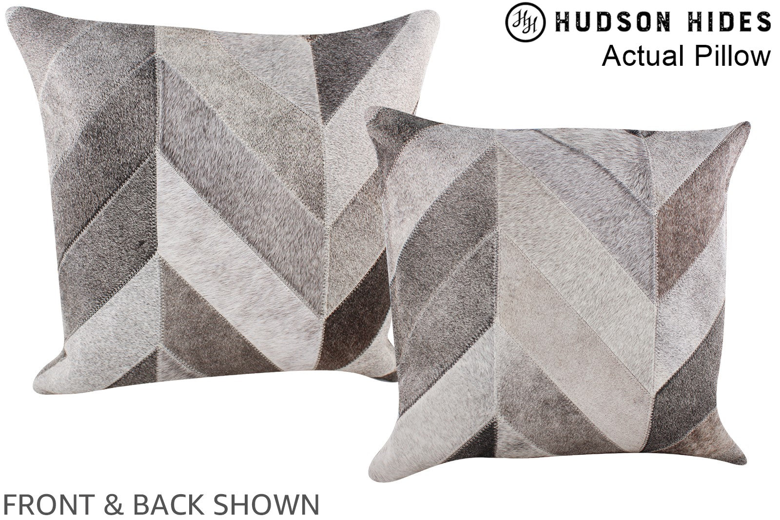 Patchwork Cowhide Pillow #A14331