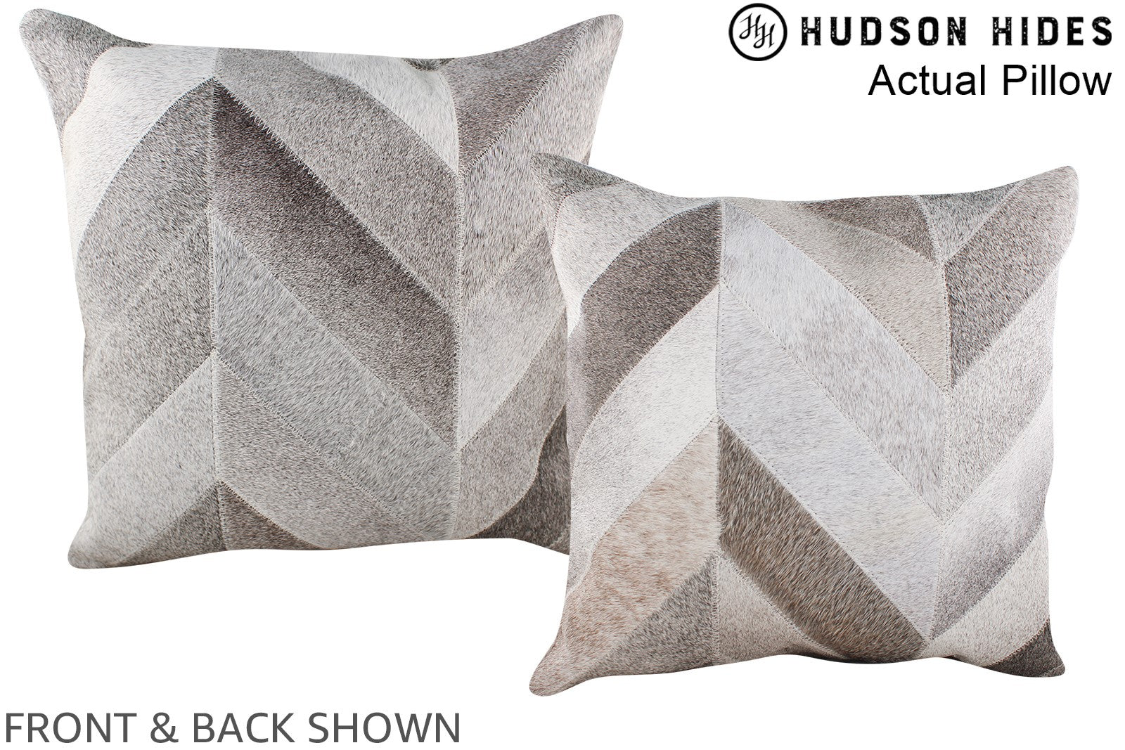 Patchwork Cowhide Pillow #A14343