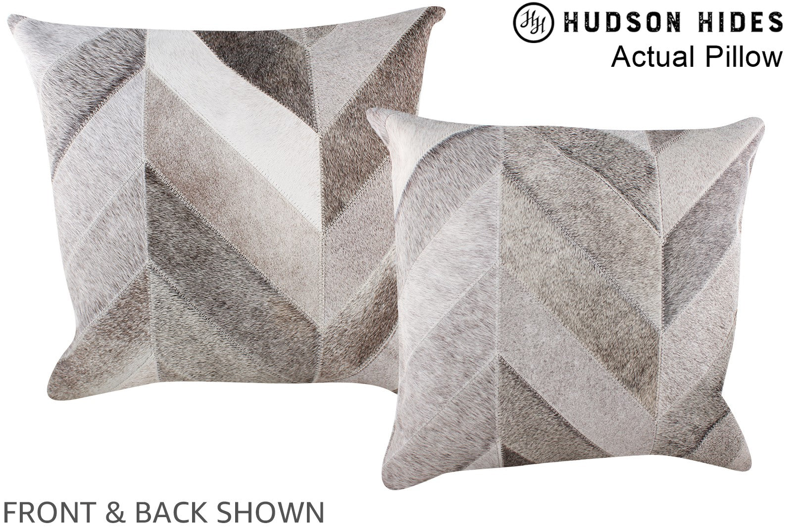 Patchwork Cowhide Pillow #A14349