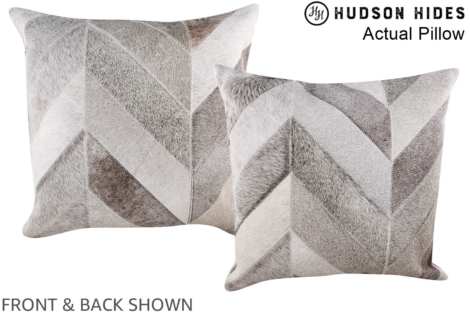 Patchwork Cowhide Pillow #A14352