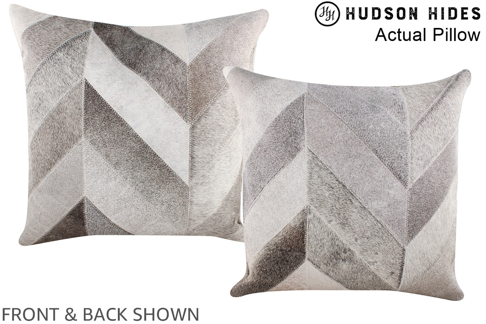 Patchwork Cowhide Pillow #A14368