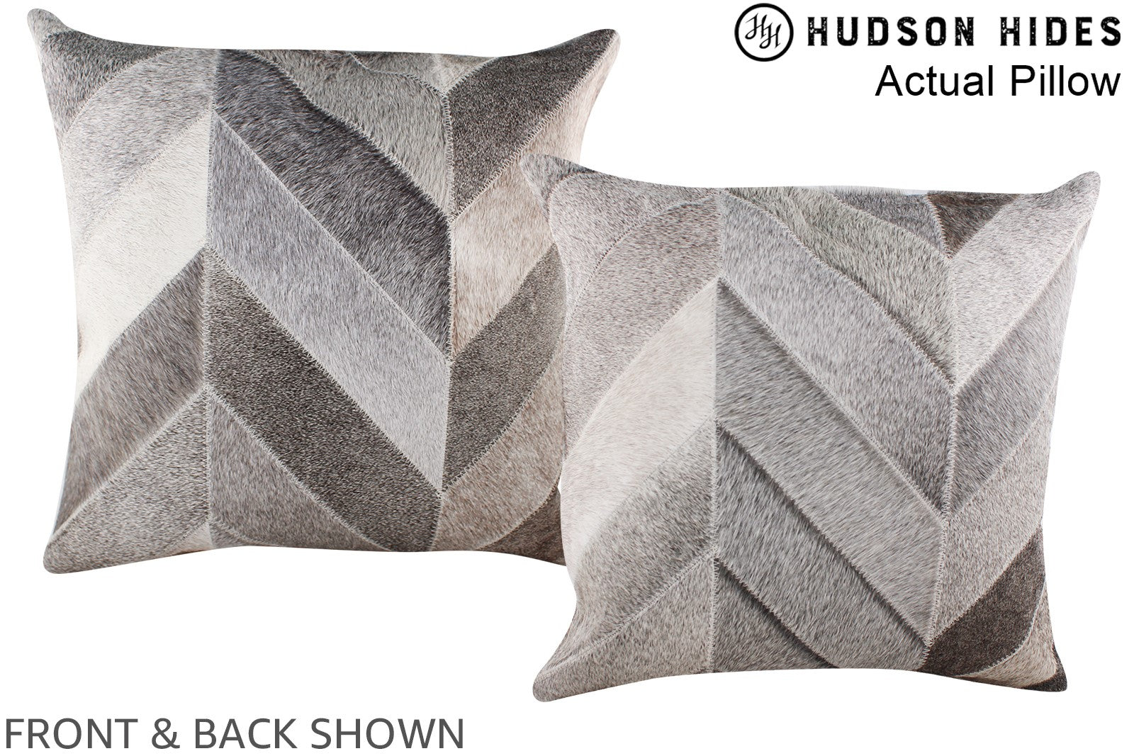 Patchwork Cowhide Pillow #A14370