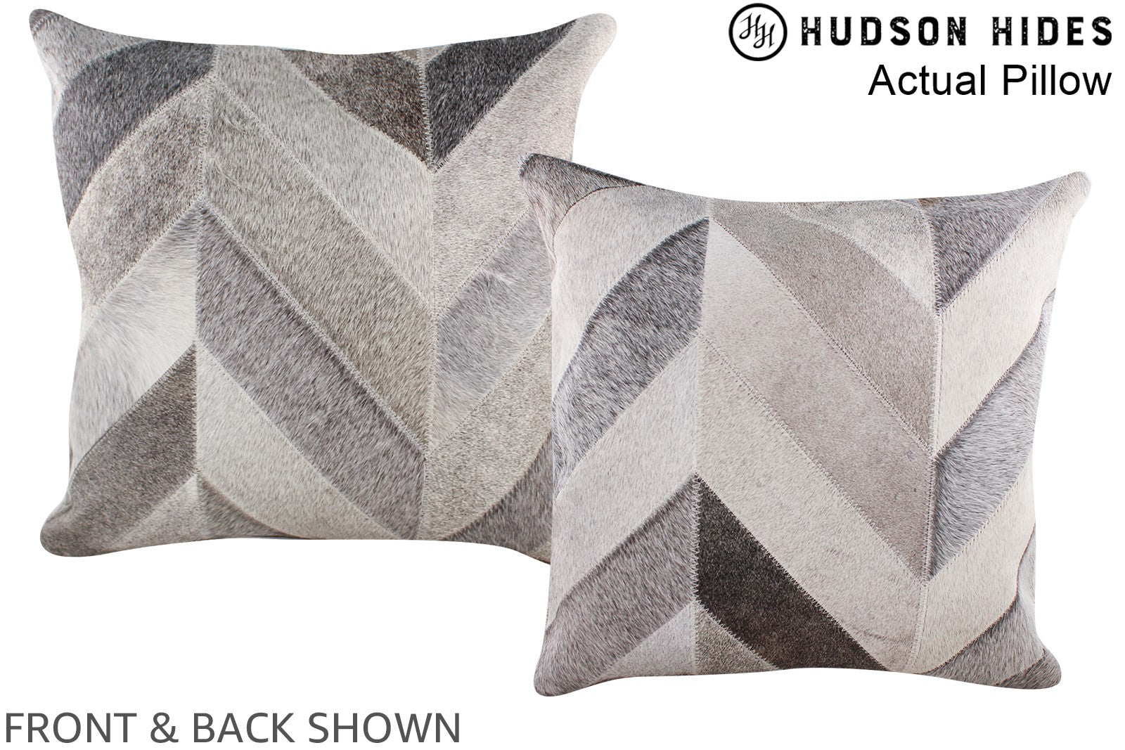 Patchwork Cowhide Pillow #A14385