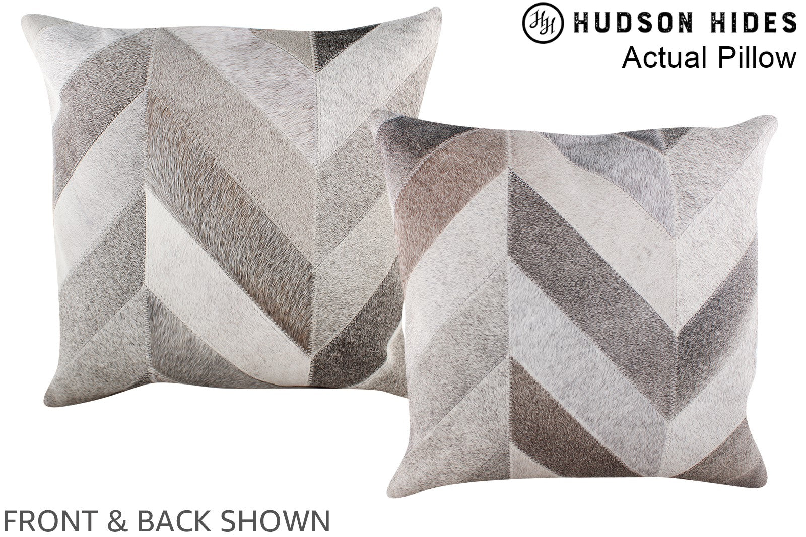 Patchwork Cowhide Pillow #A14461