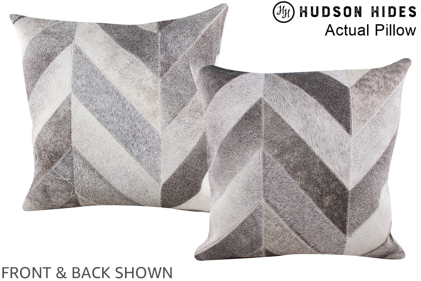 Patchwork Cowhide Pillow #A14511