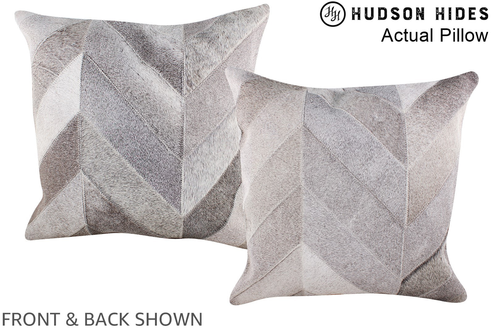 Patchwork Cowhide Pillow #A14522