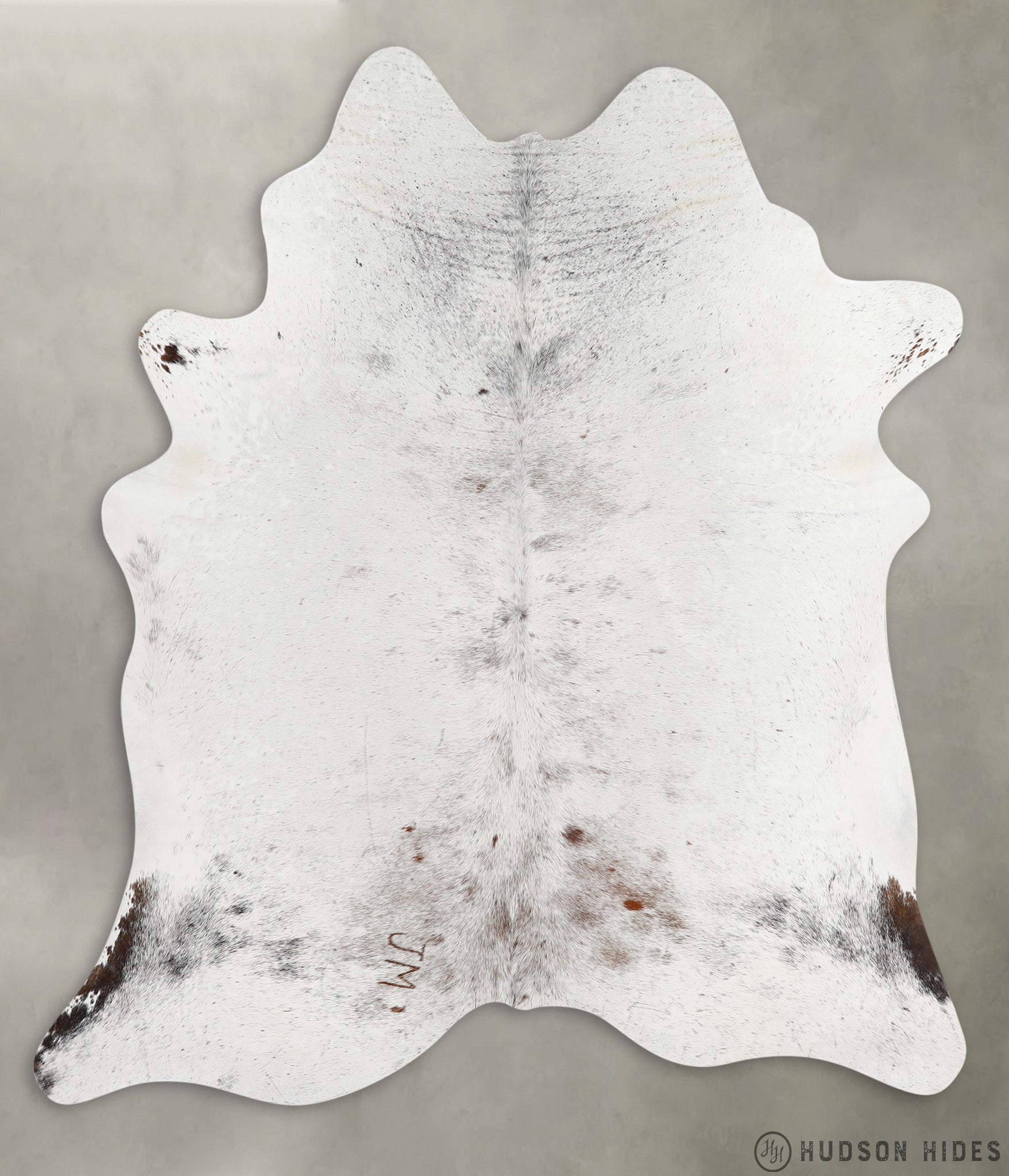 Salt and Pepper Brown X-Large Cowhide Rug #28277