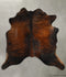 Dark Brindle X-Large Brazilian Cowhide Rug 6'6