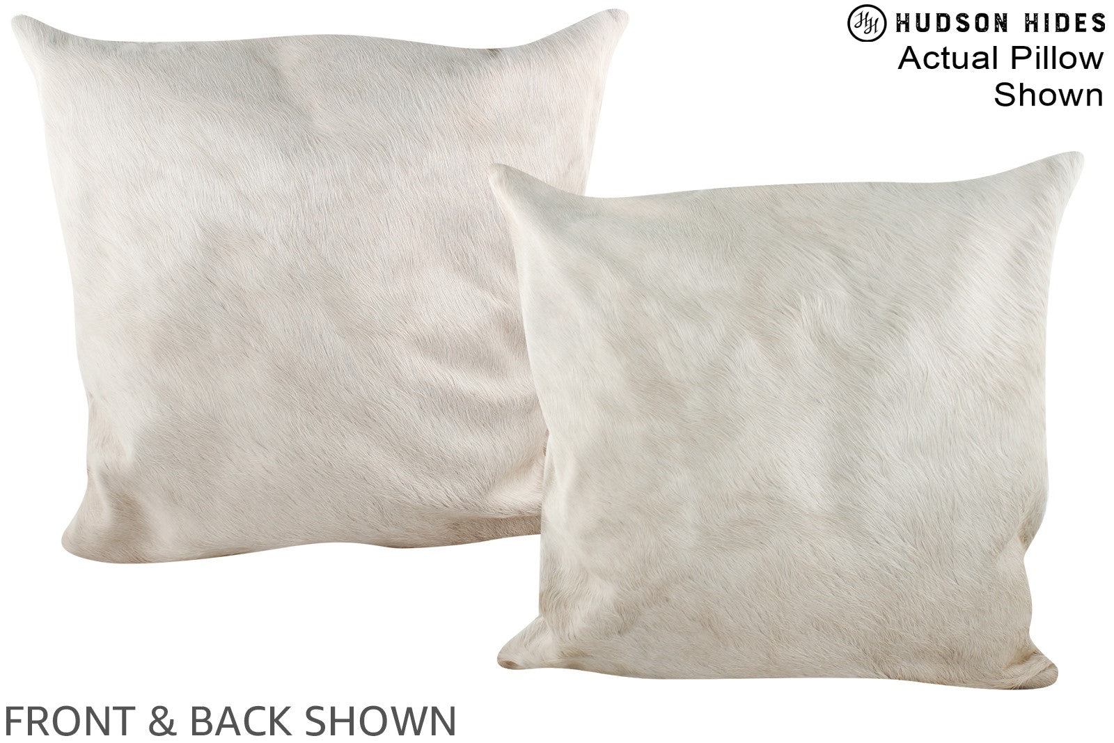 Champagne Cowhide Pillow #A15085