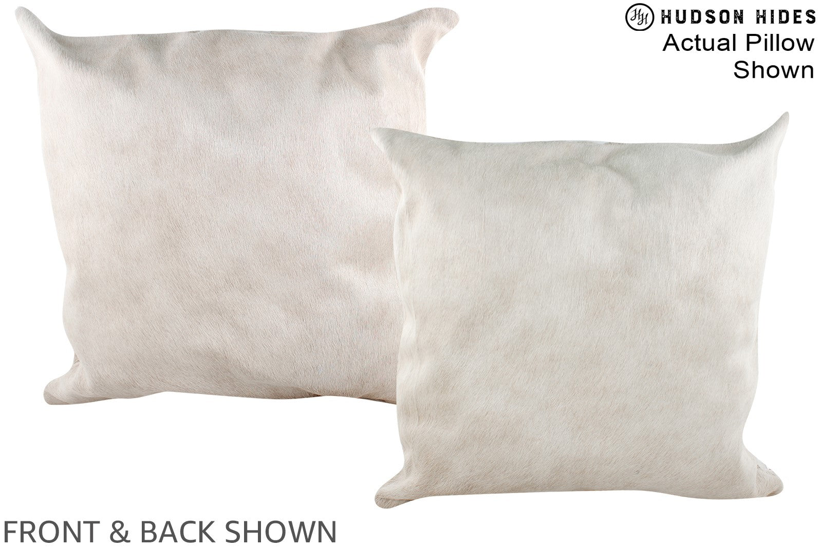 Champagne Cowhide Pillow #A15099