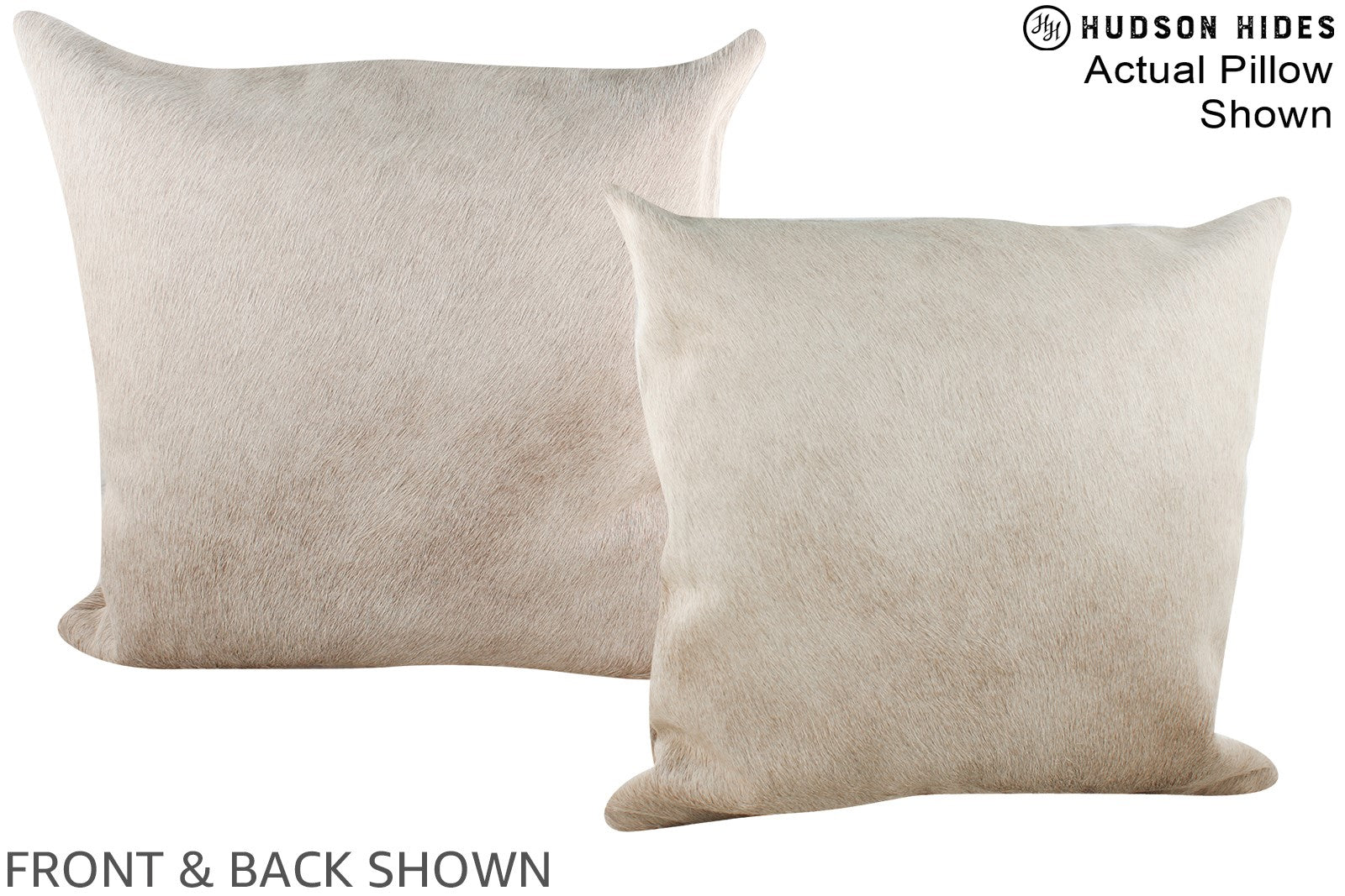 Taupe Cowhide Pillow #A15106