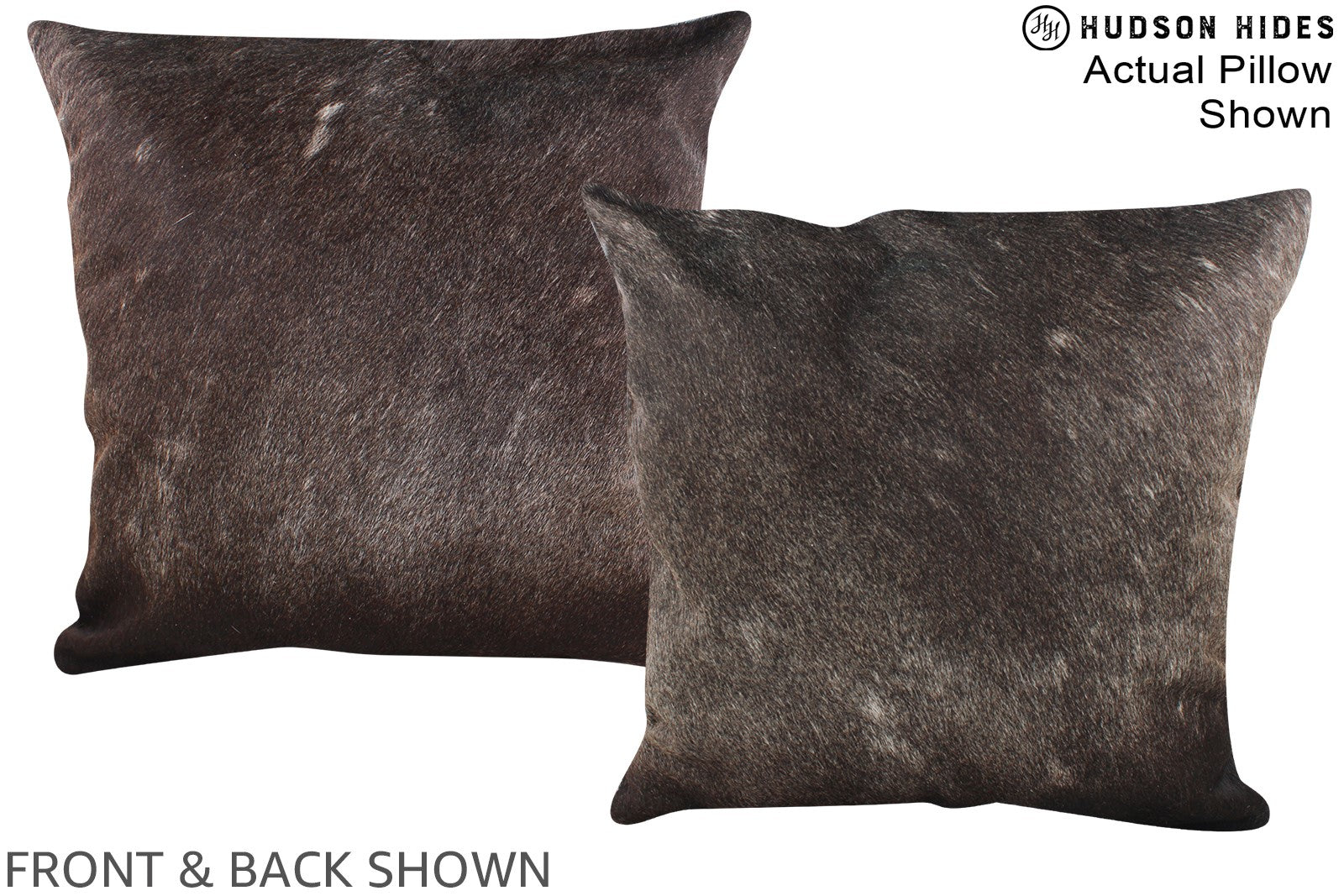 Chocolate Cowhide Pillow #A15114