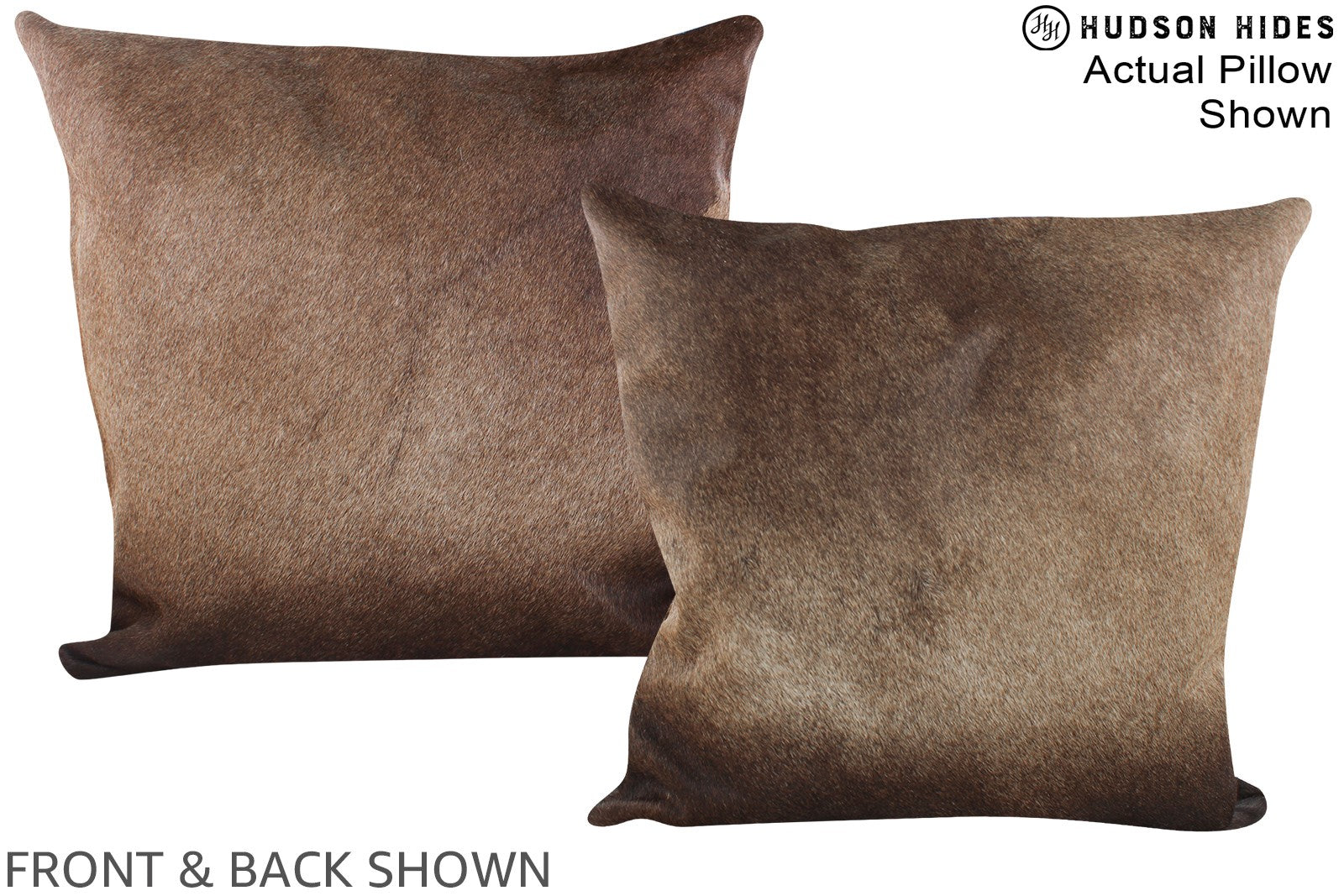 Taupe Cowhide Pillow #A15117