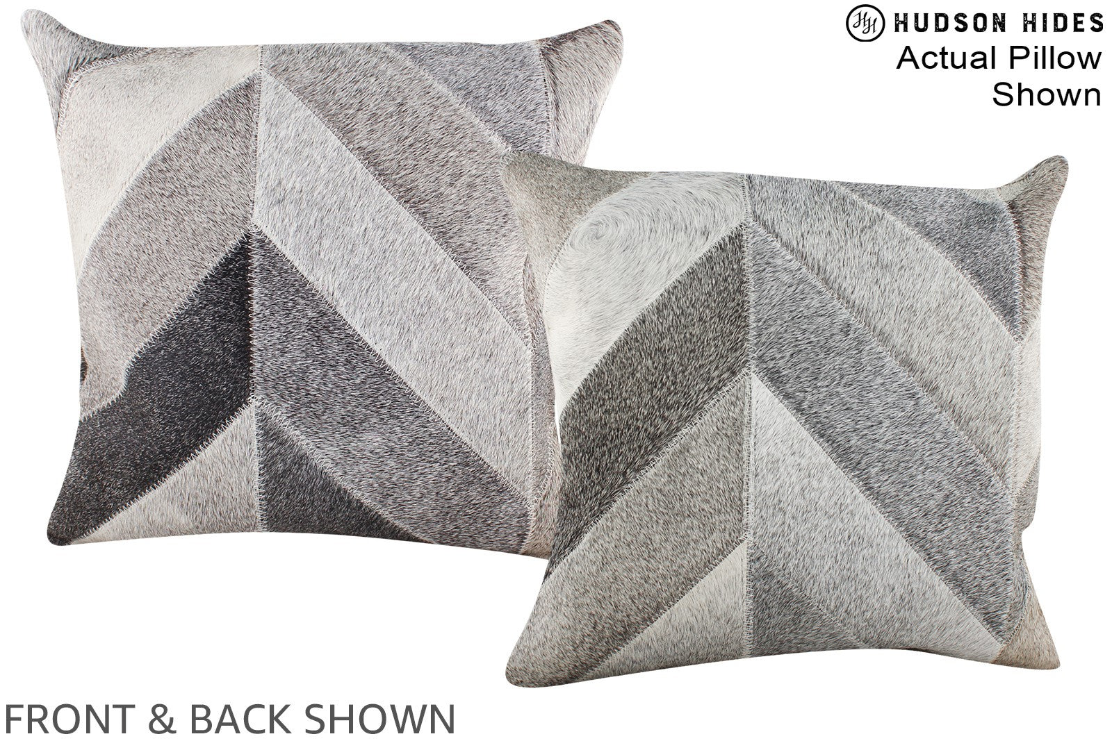 Patchwork Cowhide Pillow #A15148