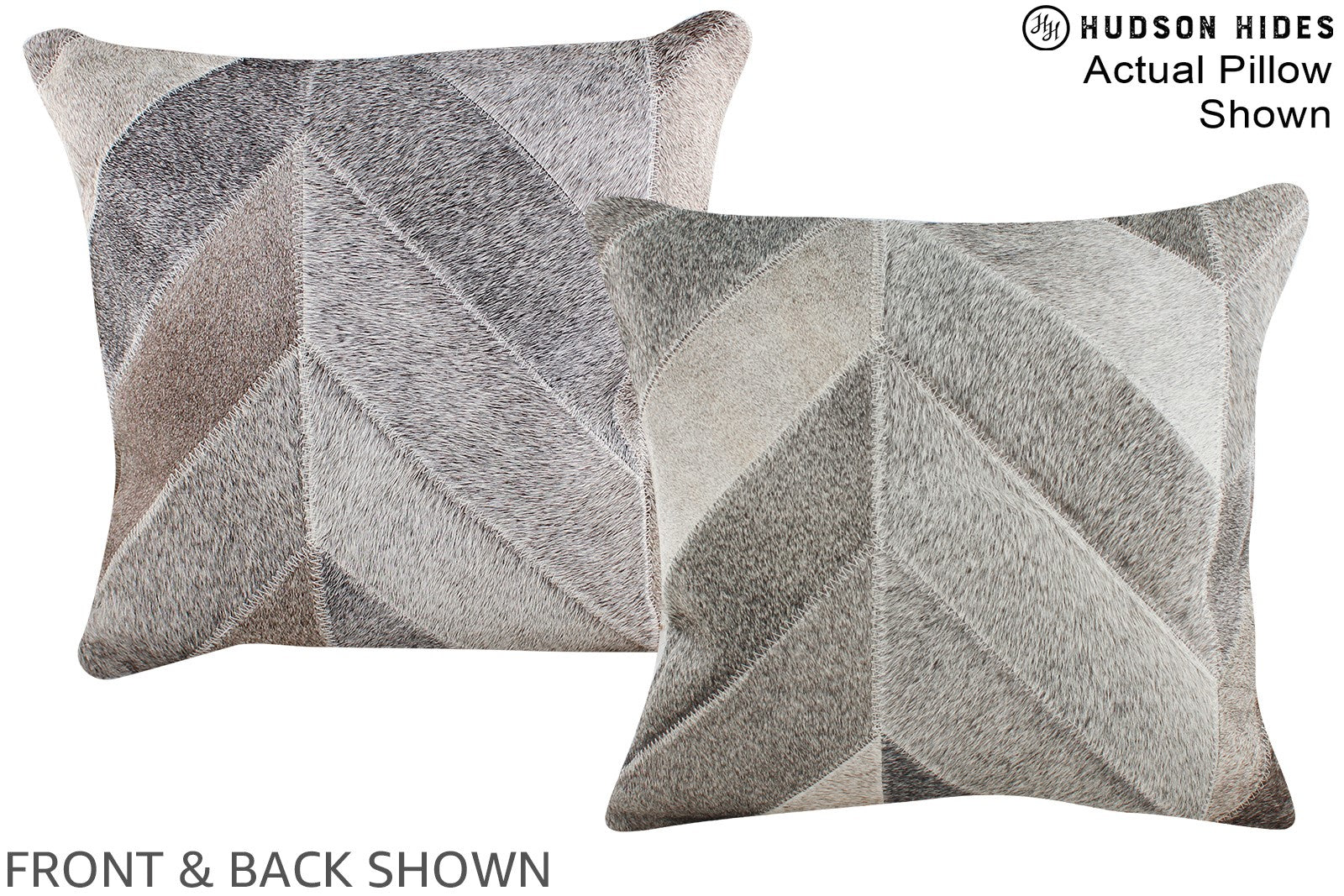 Patchwork Cowhide Pillow #A15184