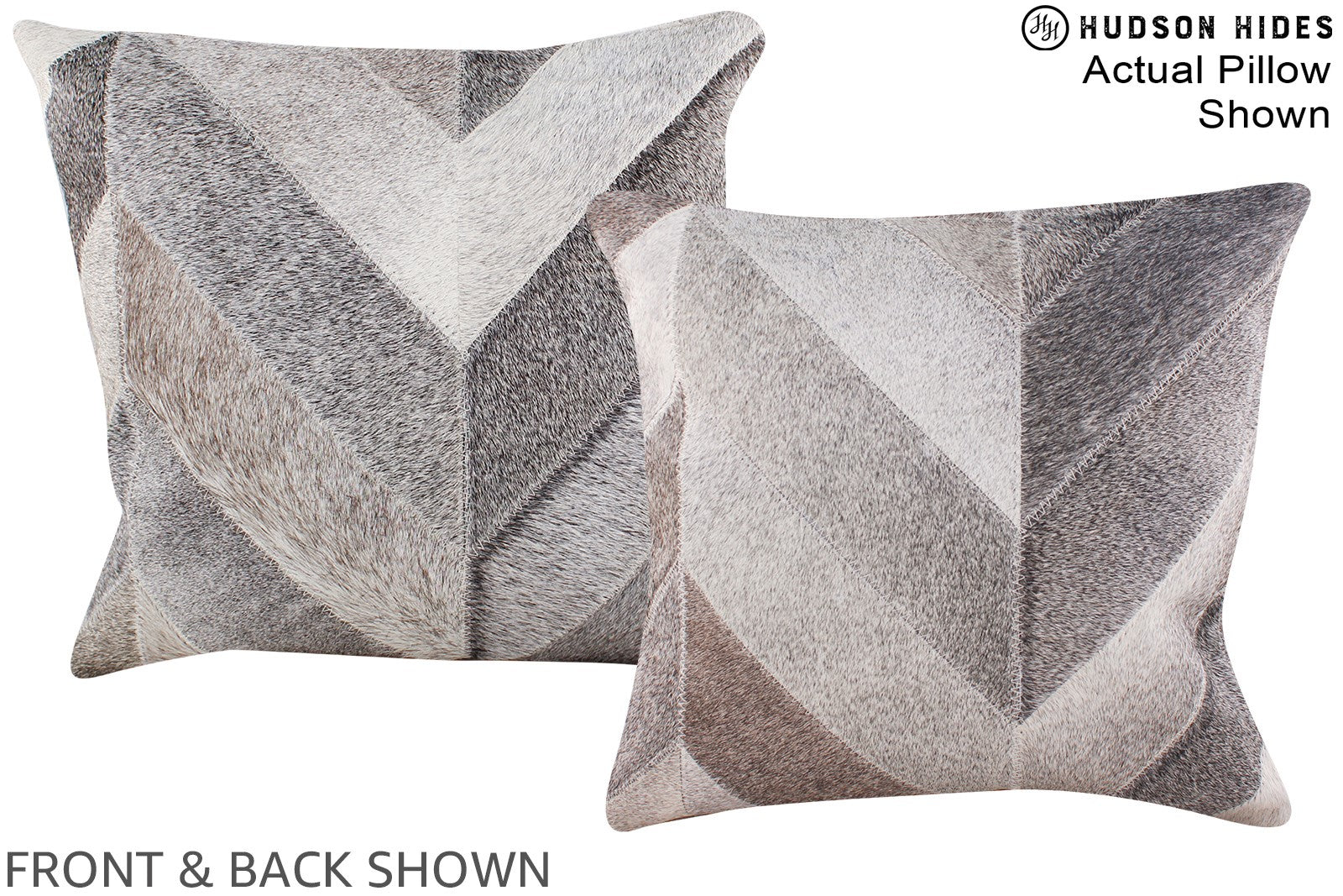 Patchwork Cowhide Pillow #A15212