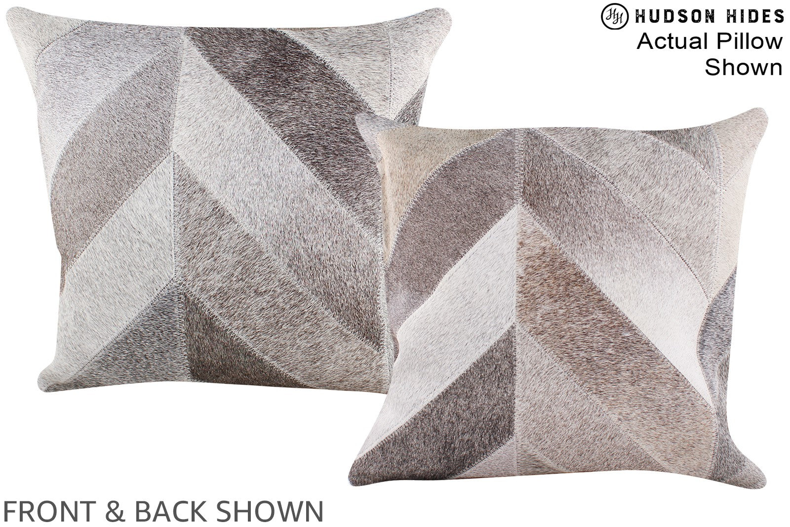 Patchwork Cowhide Pillow #A15214