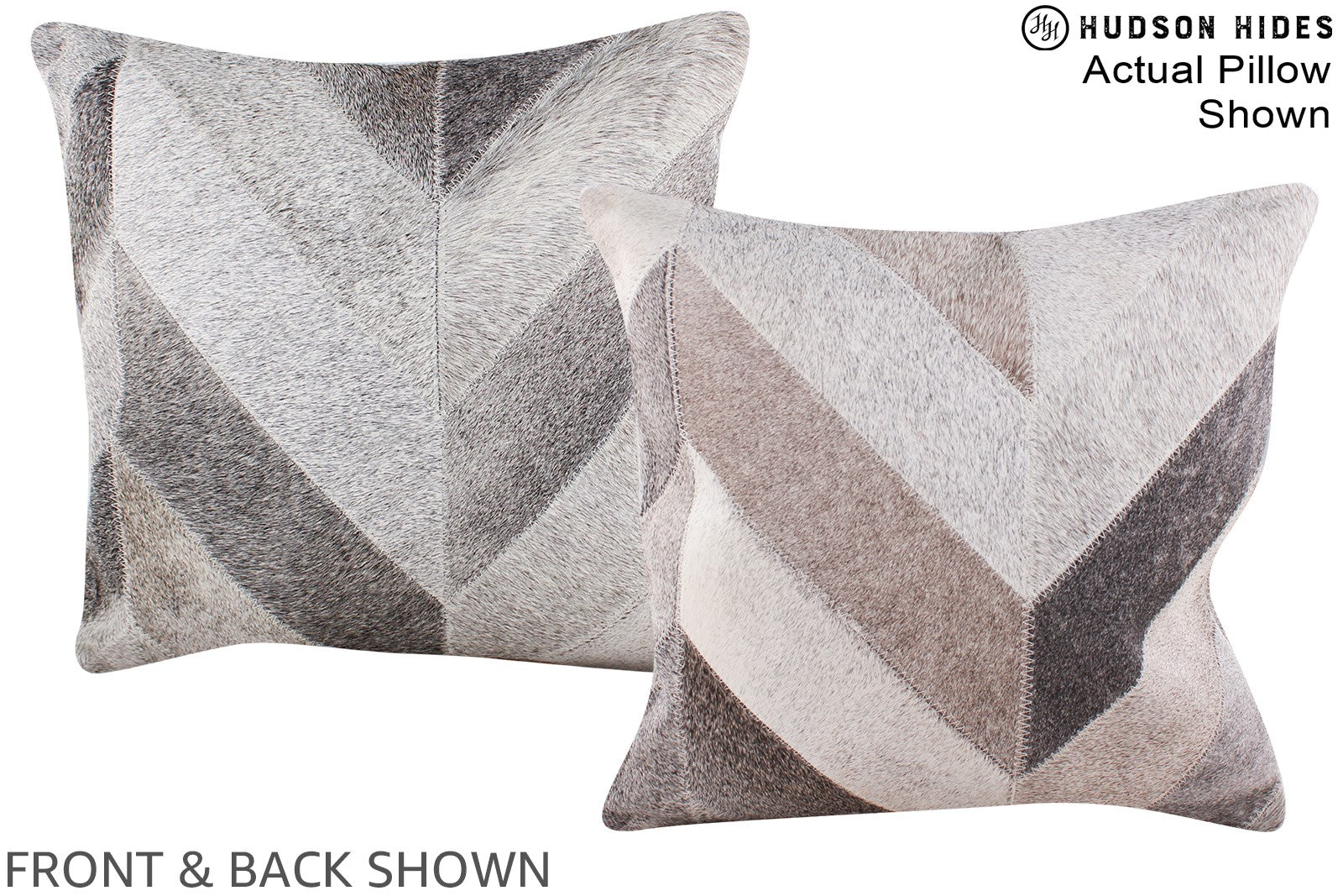 Patchwork Cowhide Pillow #A15226