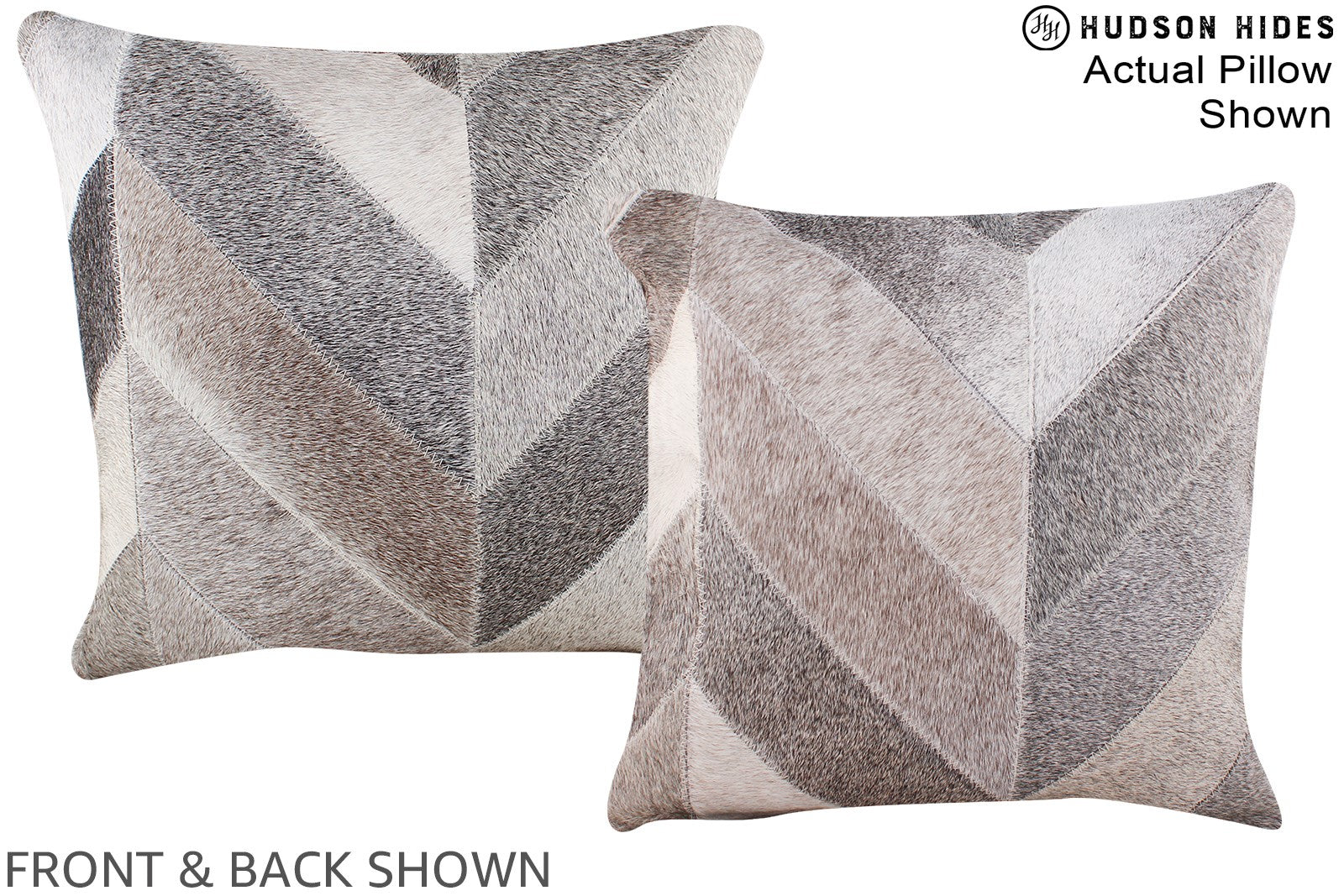 Patchwork Cowhide Pillow #A15237