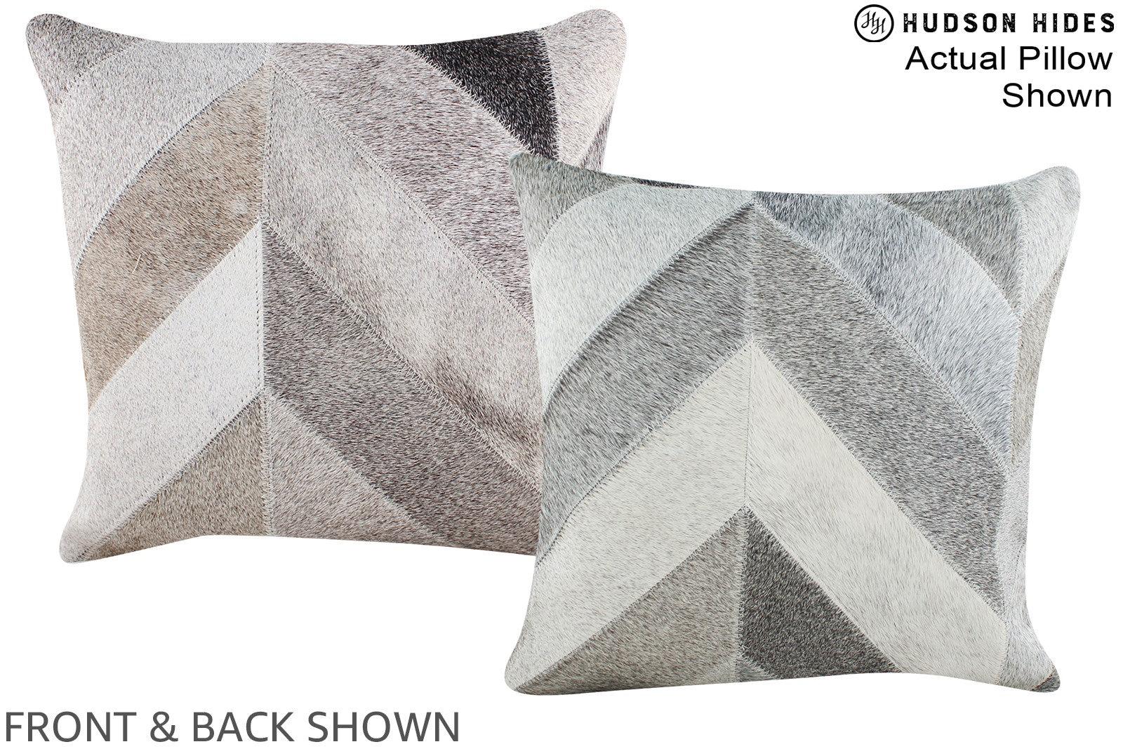 Patchwork Cowhide Pillow #A15251