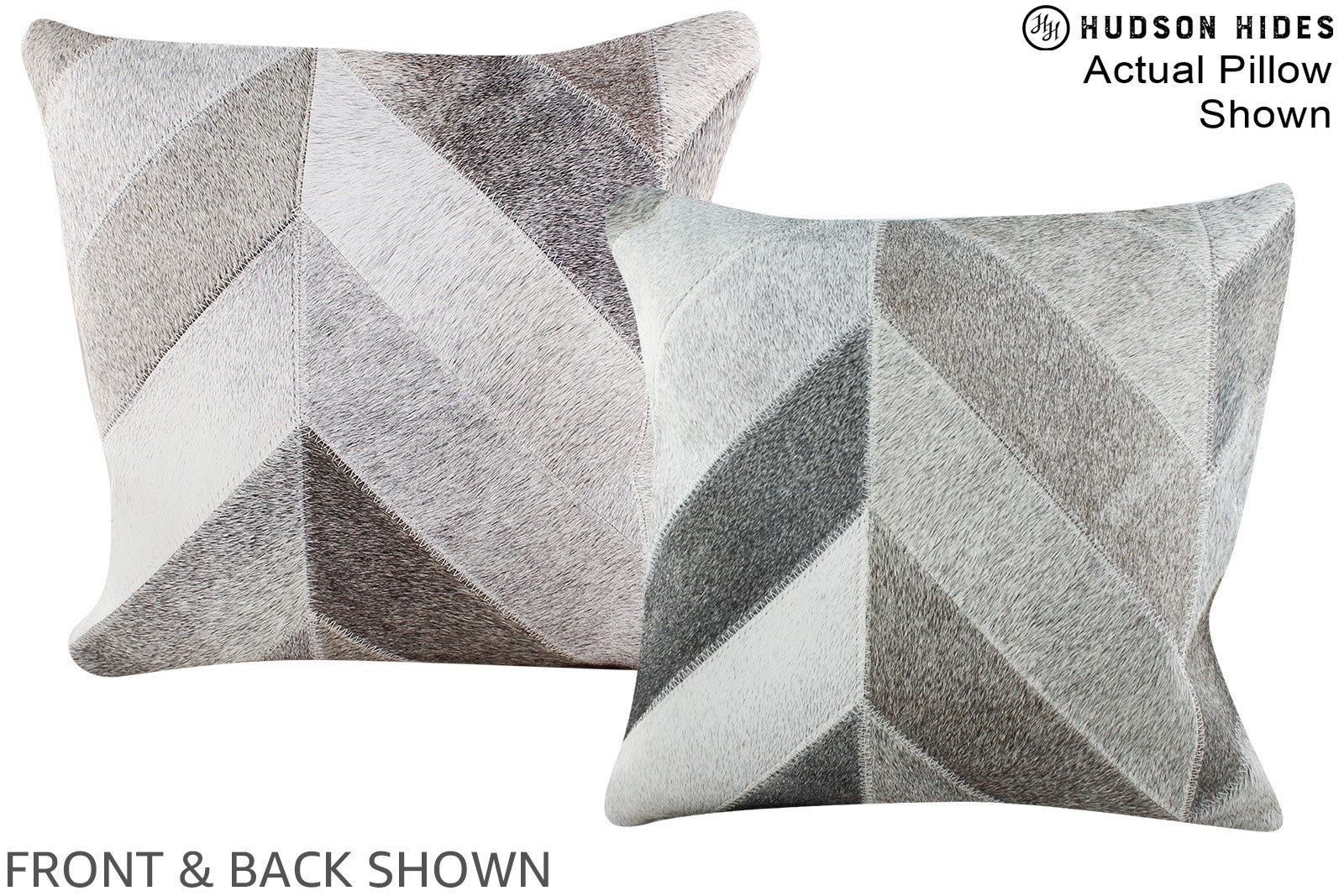 Patchwork Cowhide Pillow #A15268