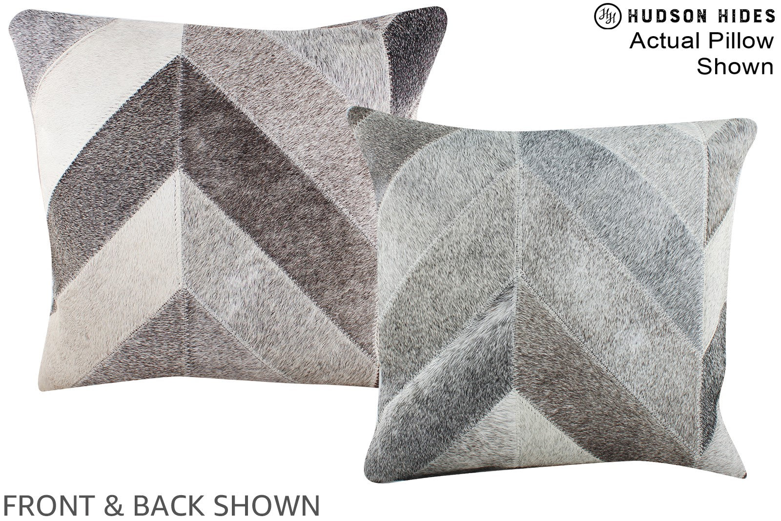 Patchwork Cowhide Pillow #A15306