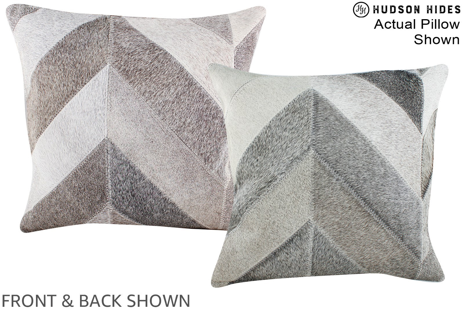 Patchwork Cowhide Pillow #A15320