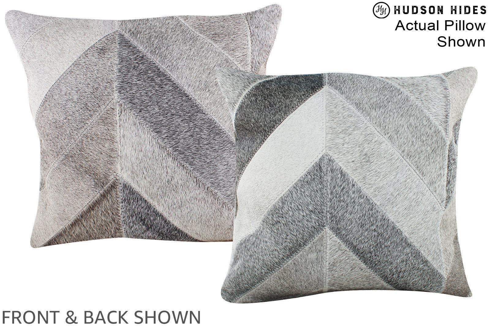 Patchwork Cowhide Pillow #A15337